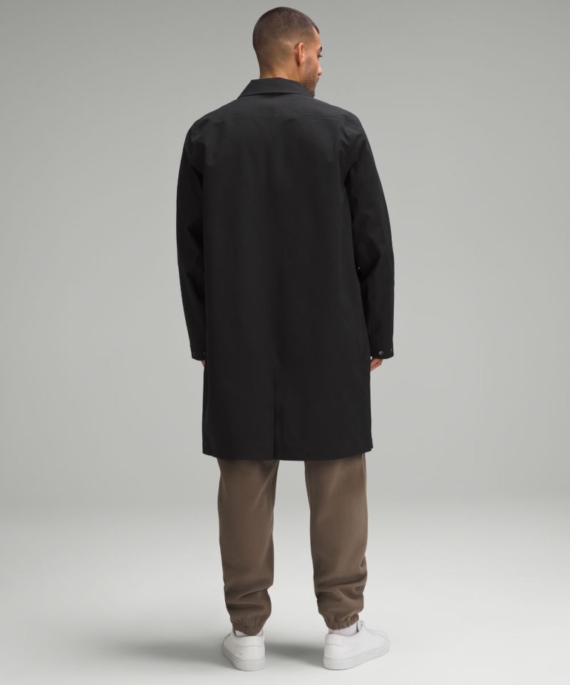 Lululemon New Venture Rain Coat Black Online Outlet Sale