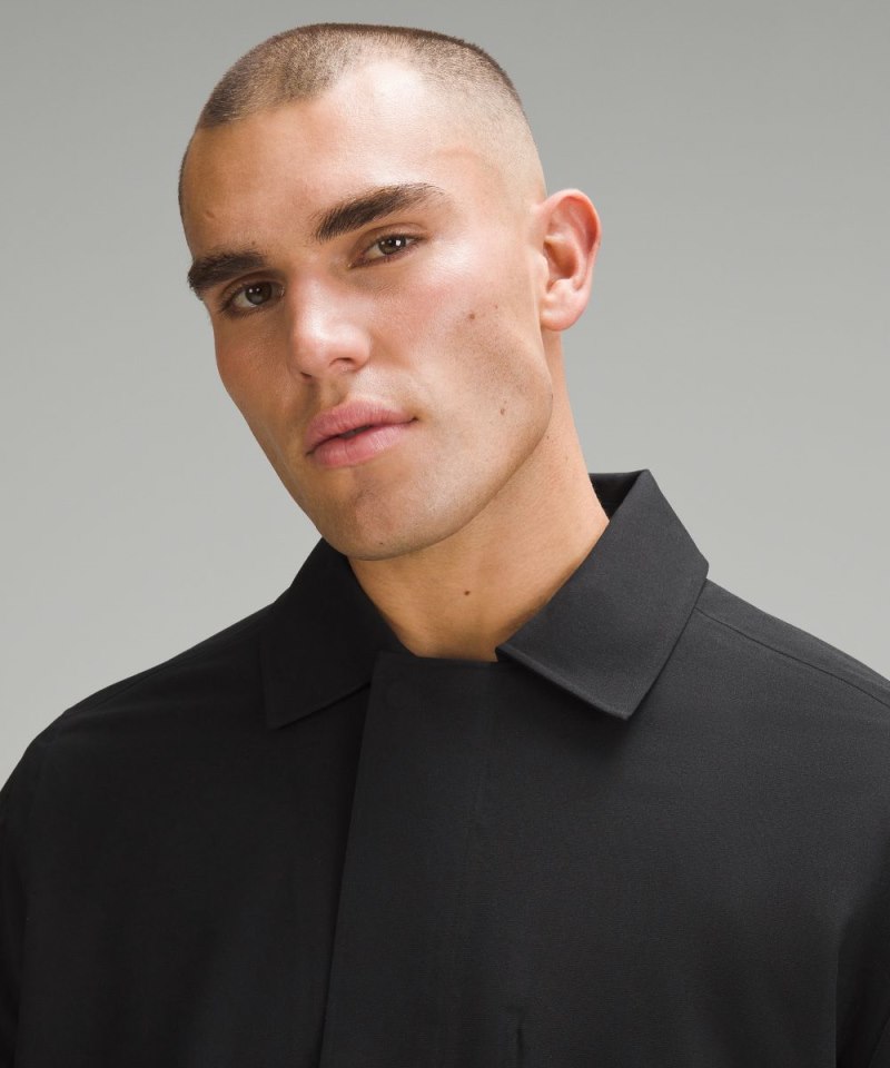 Lululemon New Venture Rain Coat Black Online Outlet Sale