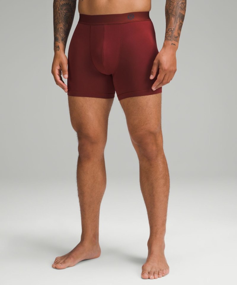 Lululemon Always In Motion Boxer 5" *5 Pack Ancient Copper / Jumie Stripe Gamay Red Malbec Red / Malbec Red / Mojave Tan / Dark Olive Online Outlet Sale