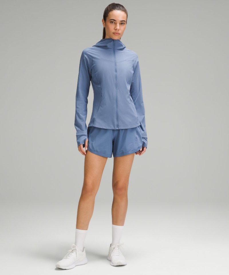 Lululemon Mist Over Windbreaker Oasis Blue Online Outlet Sale