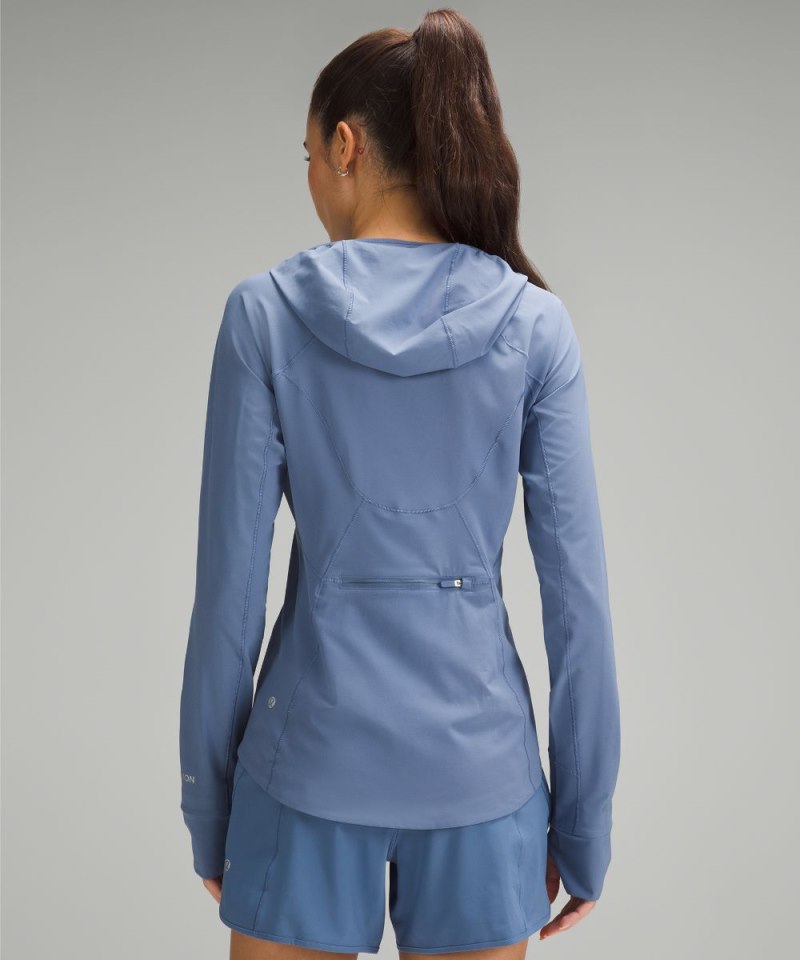 Lululemon Mist Over Windbreaker Oasis Blue Online Outlet Sale