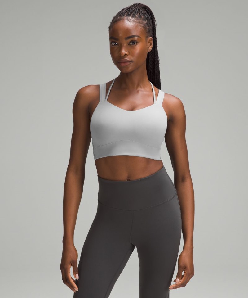 Lululemon Like a Cloud Longline Bra *Light Support, D / DD Cup Rhino Grey Online Outlet Sale