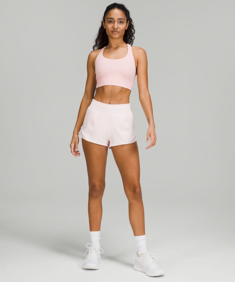 Lululemon Hotty Hot High-Rise Lined Short 2.5" Strawberry Milkshake Online Outlet Sale