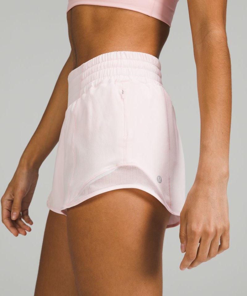 Lululemon Hotty Hot High-Rise Lined Short 2.5" Strawberry Milkshake Online Outlet Sale