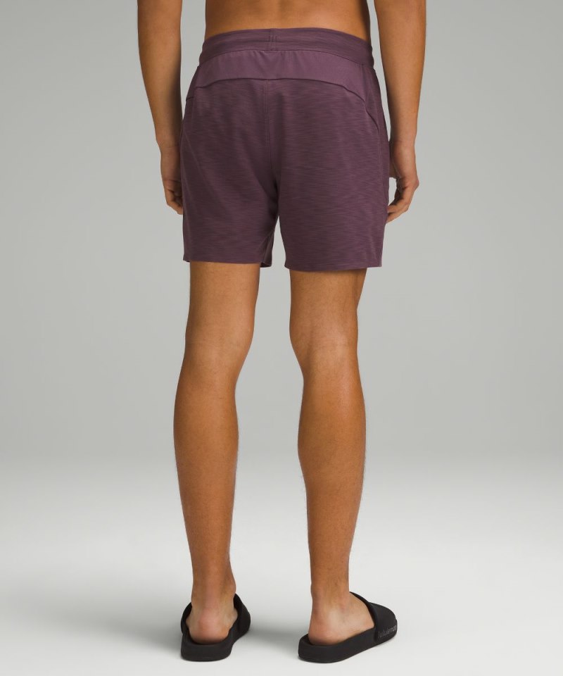 Lululemon Balancer Short 6" Heathered Grape Thistle Online Outlet Sale