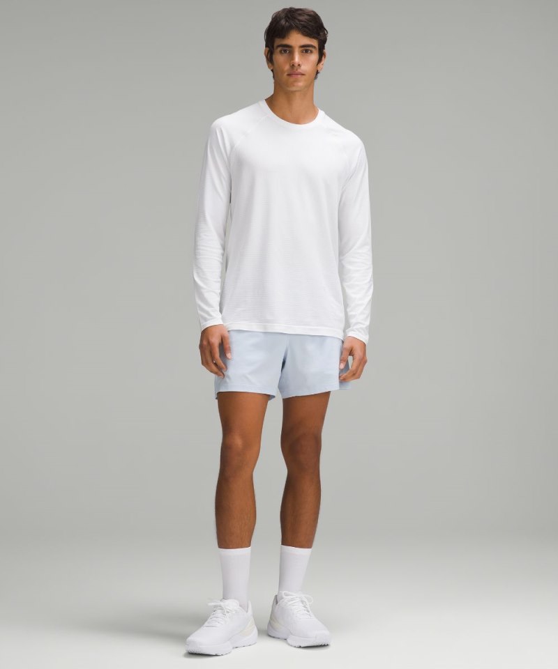 Lululemon Pace Breaker Linerless Short 5" Windmill Online Outlet Sale