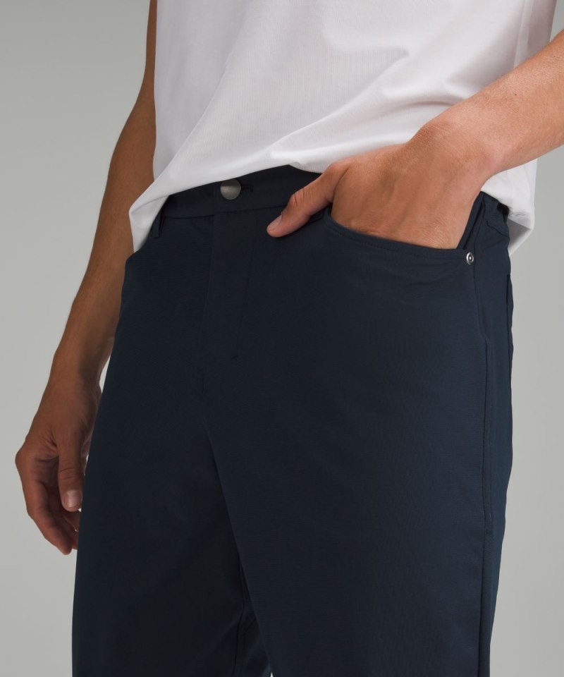 Lululemon ABC Slim-Fit 5 Pocket Pant 37"L *Warpstreme True Navy Online Outlet Sale