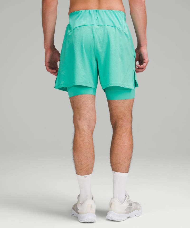 Lululemon Vented Tennis Short 6" Paradise Green Online Outlet Sale