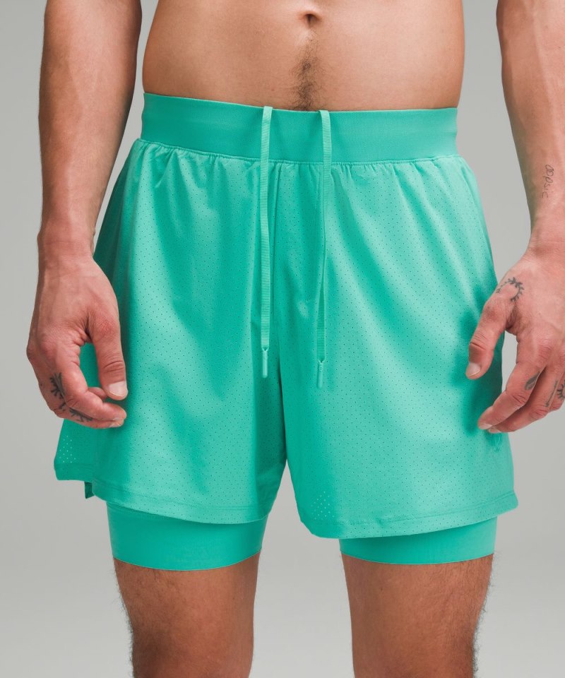 Lululemon Vented Tennis Short 6" Paradise Green Online Outlet Sale