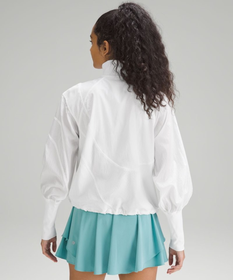 Lululemon Lightweight Tennis Full-Zip Track Jacket White Online Outlet Sale