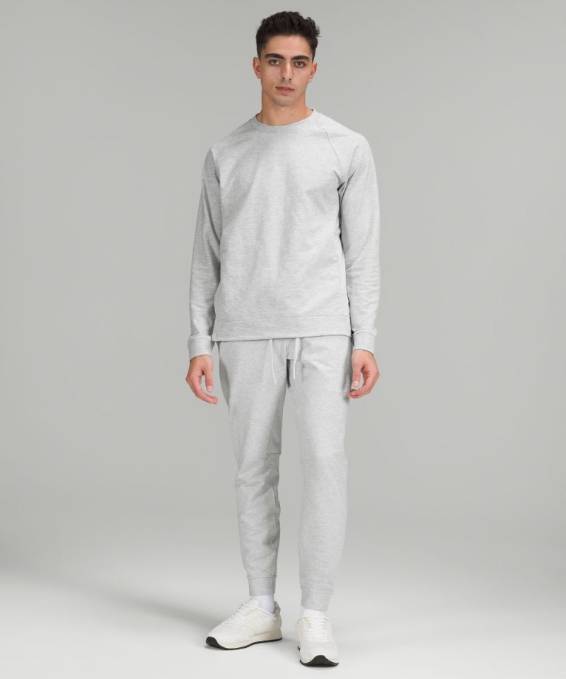 Lululemon City Sweat Jogger *Tall Heathered Ultra Light Grey / Sea Salt Online Outlet Sale