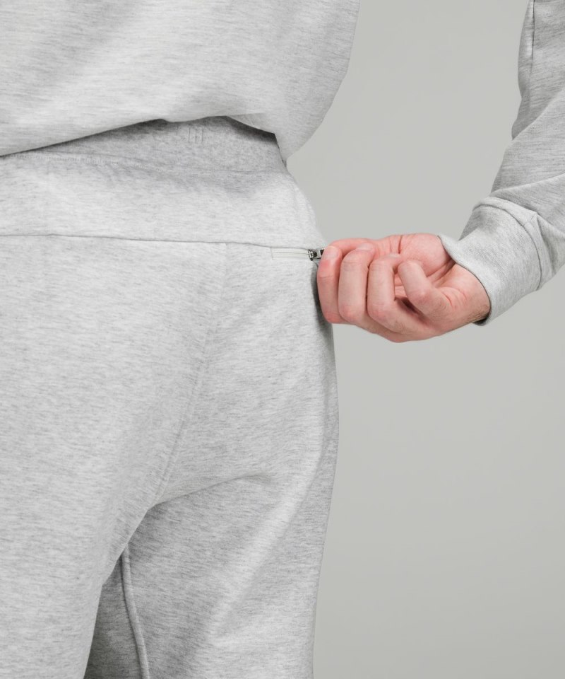Lululemon City Sweat Jogger *Tall Heathered Ultra Light Grey / Sea Salt Online Outlet Sale