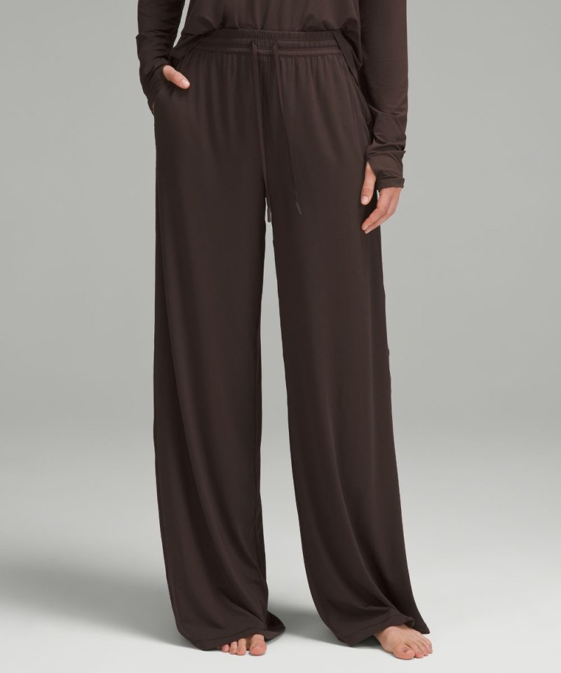 Lululemon Modal High-Rise Wide-Leg Lounge Pant French Press Online Outlet Sale