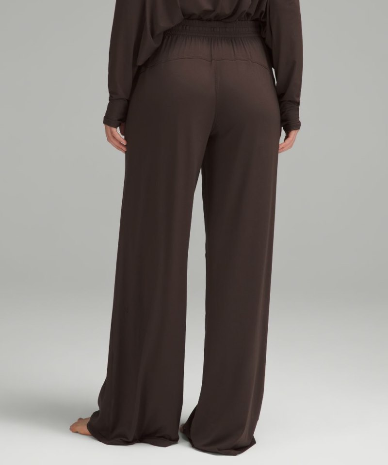Lululemon Modal High-Rise Wide-Leg Lounge Pant French Press Online Outlet Sale