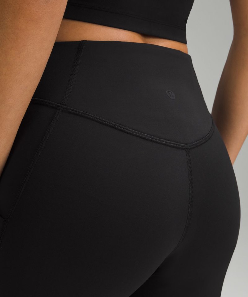 Lululemon Wunder Under SmoothCover Tight with Pockets 25" Black Online Outlet Sale