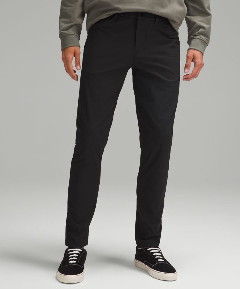 Lululemon ABC Slim-Fit 5 Pocket Pant 30"L *Warpstreme Black Online Outlet Sale
