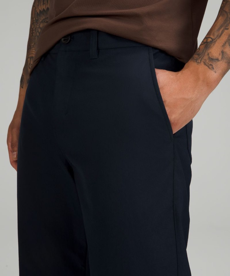 Lululemon Relaxed-Tapered Smooth Twill Trouser *Cropped True Navy Online Outlet Sale