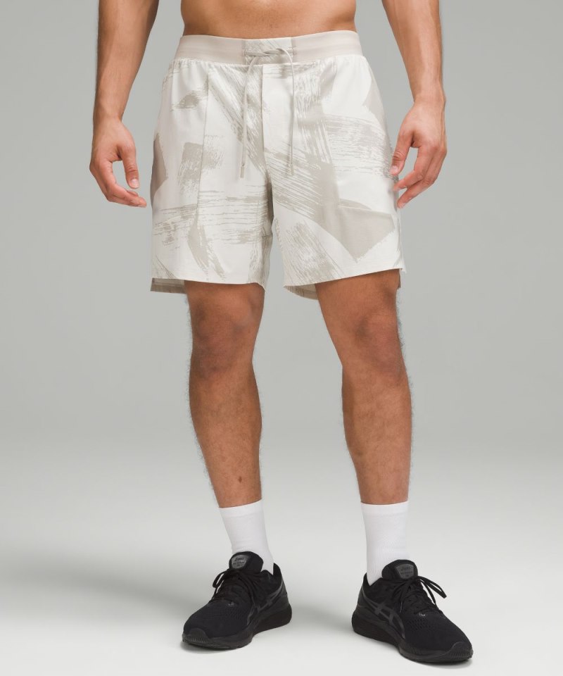 Lululemon License to Train Lined Short 7" Inherent Brush Wp Bone Raw Linen (not available) Online Outlet Sale