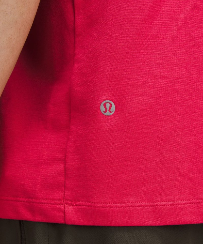 Lululemon Zeroed In Short-Sleeve Shirt Cherry Mist Online Outlet Sale