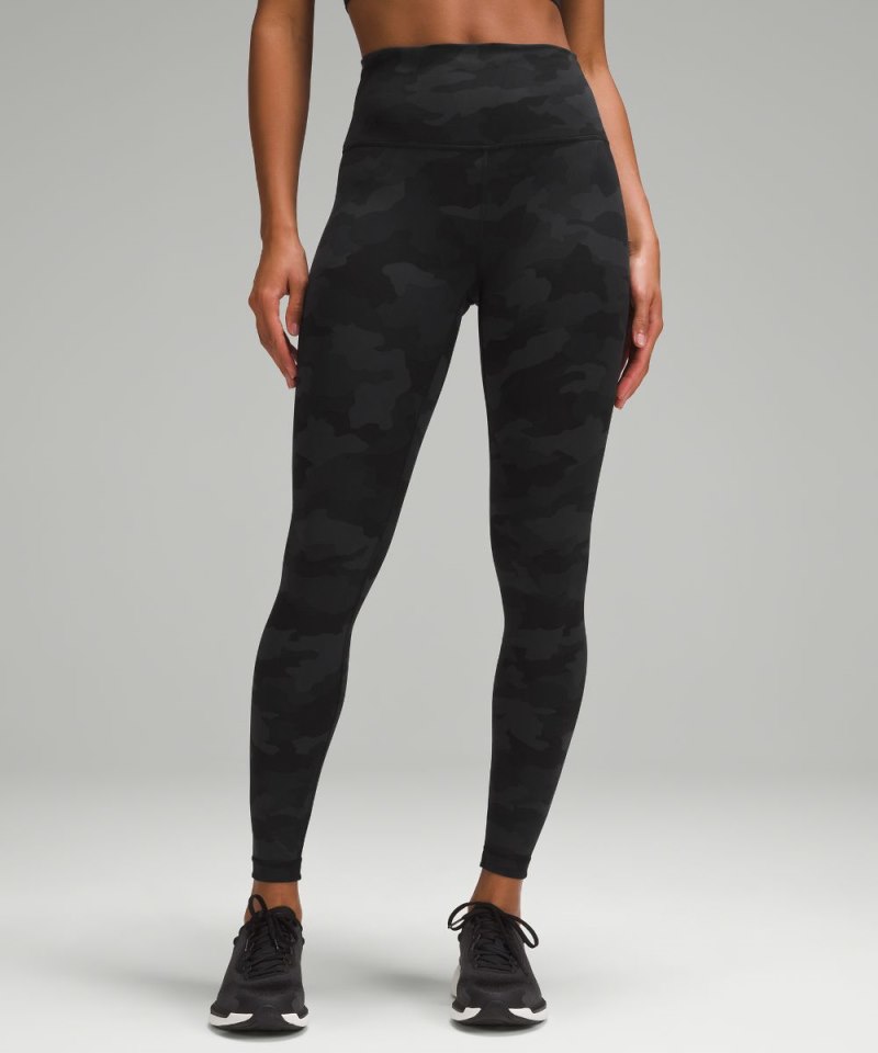 Lululemon Wunder Train High-Rise Tight 28" Heritage 365 Camo Deep Coal Multi Online Outlet Sale
