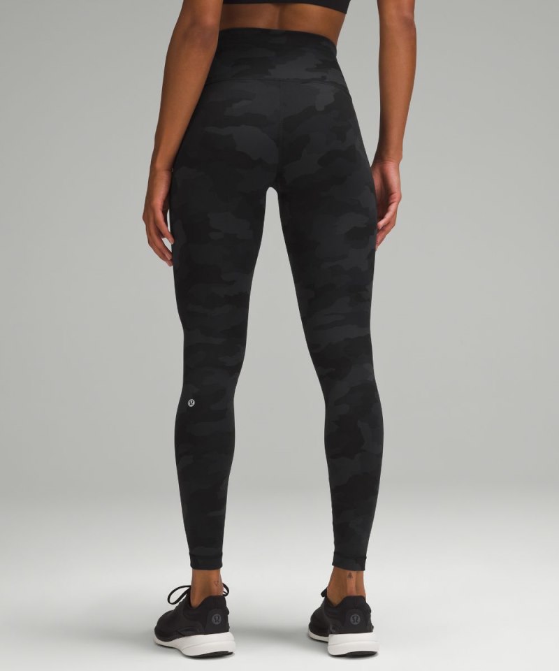 Lululemon Wunder Train High-Rise Tight 28" Heritage 365 Camo Deep Coal Multi Online Outlet Sale