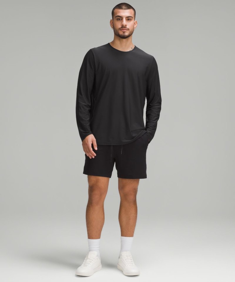Lululemon Ultra-Soft Nulu Long-Sleeve Shirt Black Online Outlet Sale