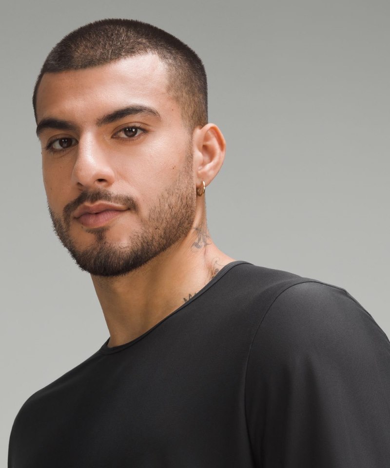 Lululemon Ultra-Soft Nulu Long-Sleeve Shirt Black Online Outlet Sale