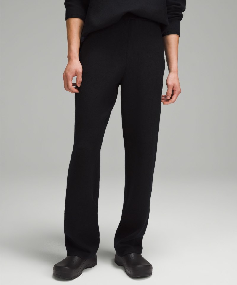 Lululemon lululemon lab Merino Wool-Knit Slouch Pant Classic Navy Online Outlet Sale