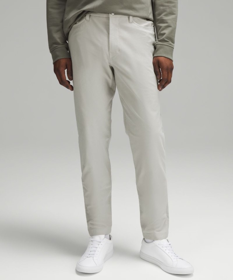 Lululemon ABC Slim-Fit 5 Pocket Pant 30"L *Utilitech Seal Grey Online Outlet Sale