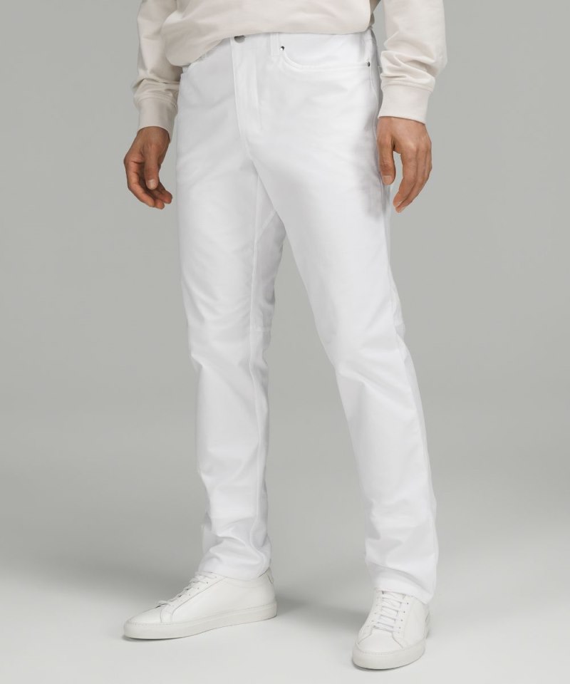 Lululemon ABC Classic-Fit 5 Pocket Pant 34"L *Utilitech White Online Outlet Sale