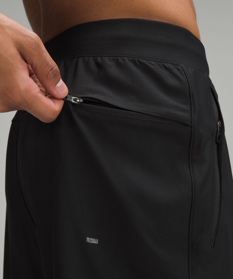 Lululemon License to Train Linerless Short 7" *Pique Black Online Outlet Sale