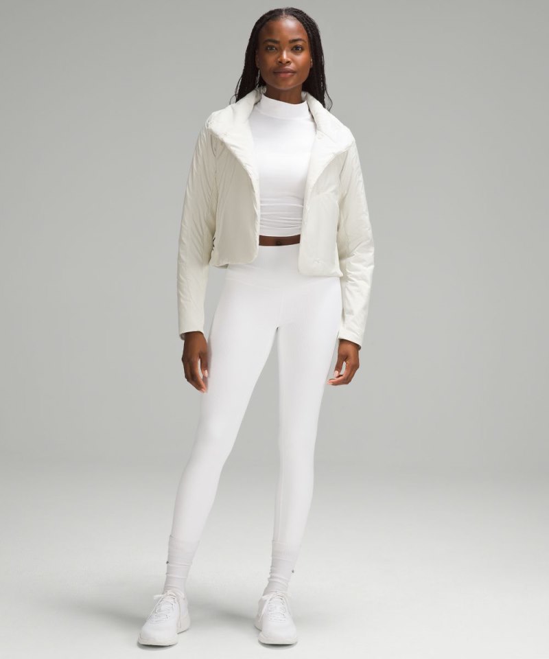 Lululemon Sleek City Jacket Bone Online Outlet Sale