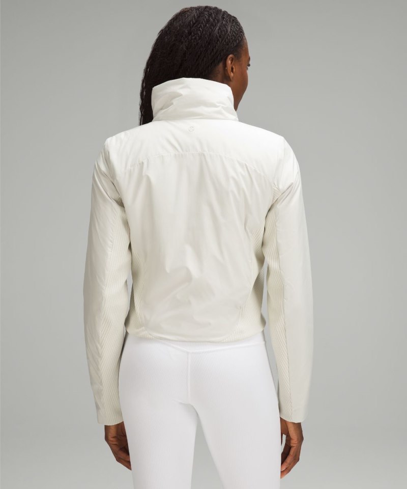 Lululemon Sleek City Jacket Bone Online Outlet Sale