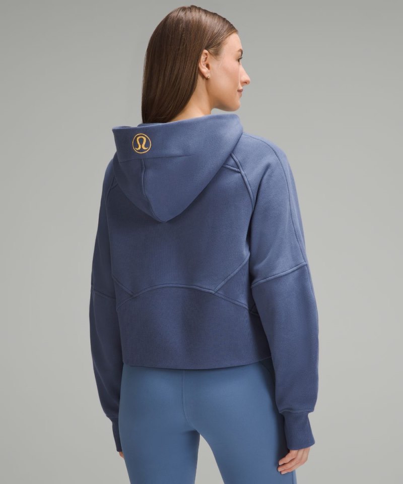 Lululemon Scuba Oversized Full-Zip Hoodie Shade / Gold Online Outlet Sale