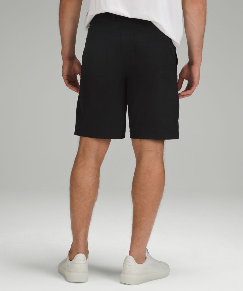 Lululemon Relaxed-Fit Smooth Twill Short 9" Black Online Outlet Sale