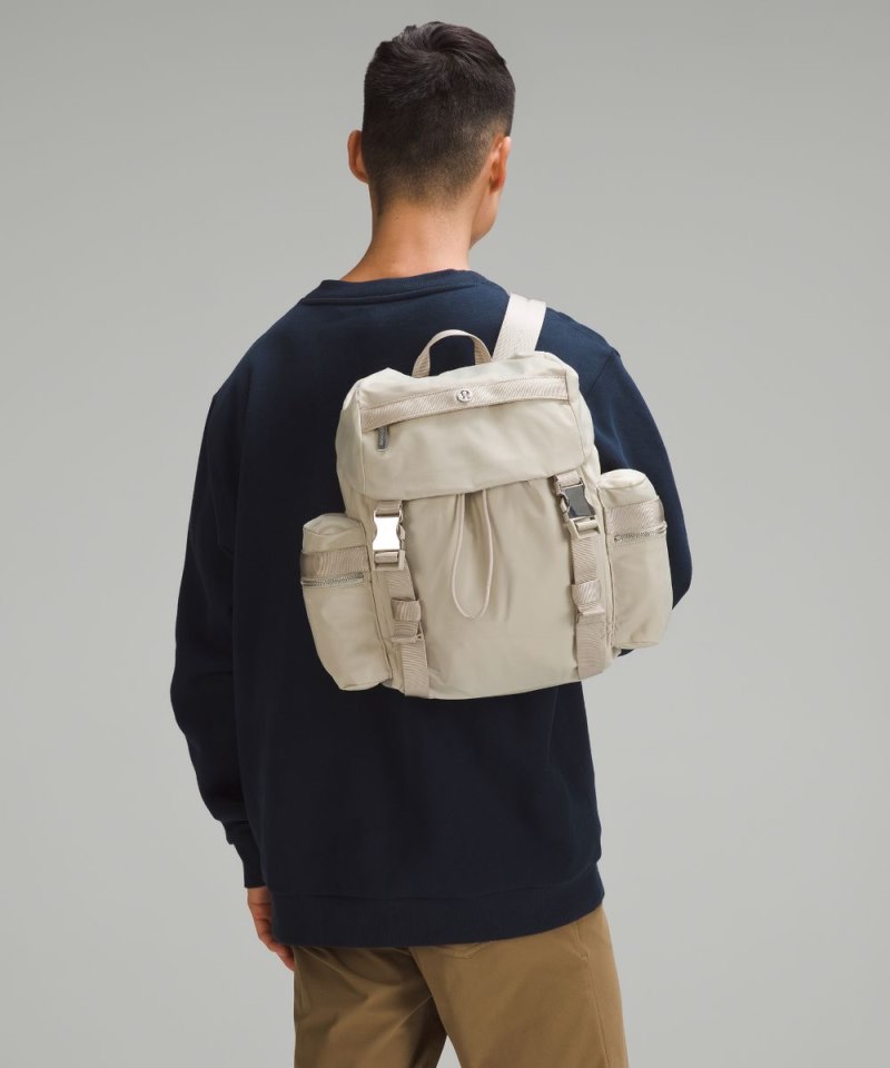 Lululemon Wunderlust Backpack *Mini 14L Raw Linen Online Outlet Sale