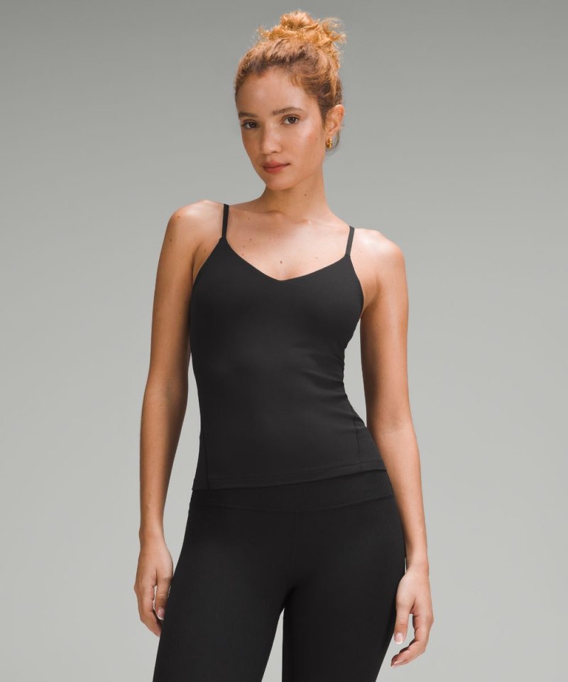 Lululemon lululemon Align™ Waist-Length Cami Tank Top *A / B Cup Black Online Outlet Sale