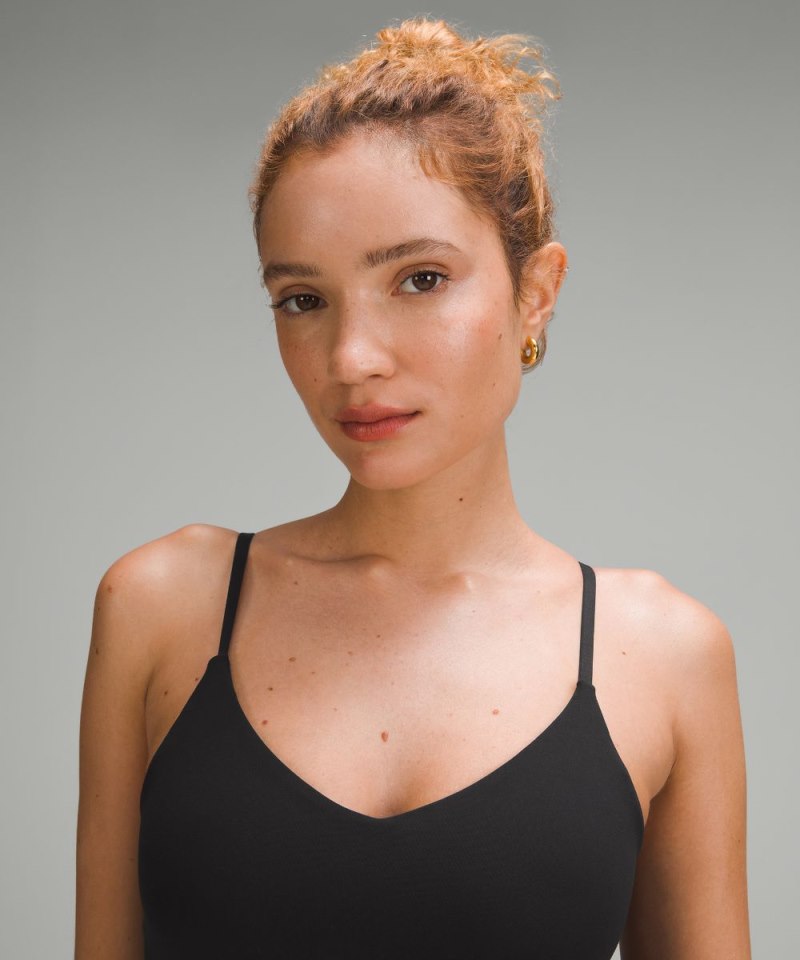 Lululemon lululemon Align™ Waist-Length Cami Tank Top *A / B Cup Black Online Outlet Sale