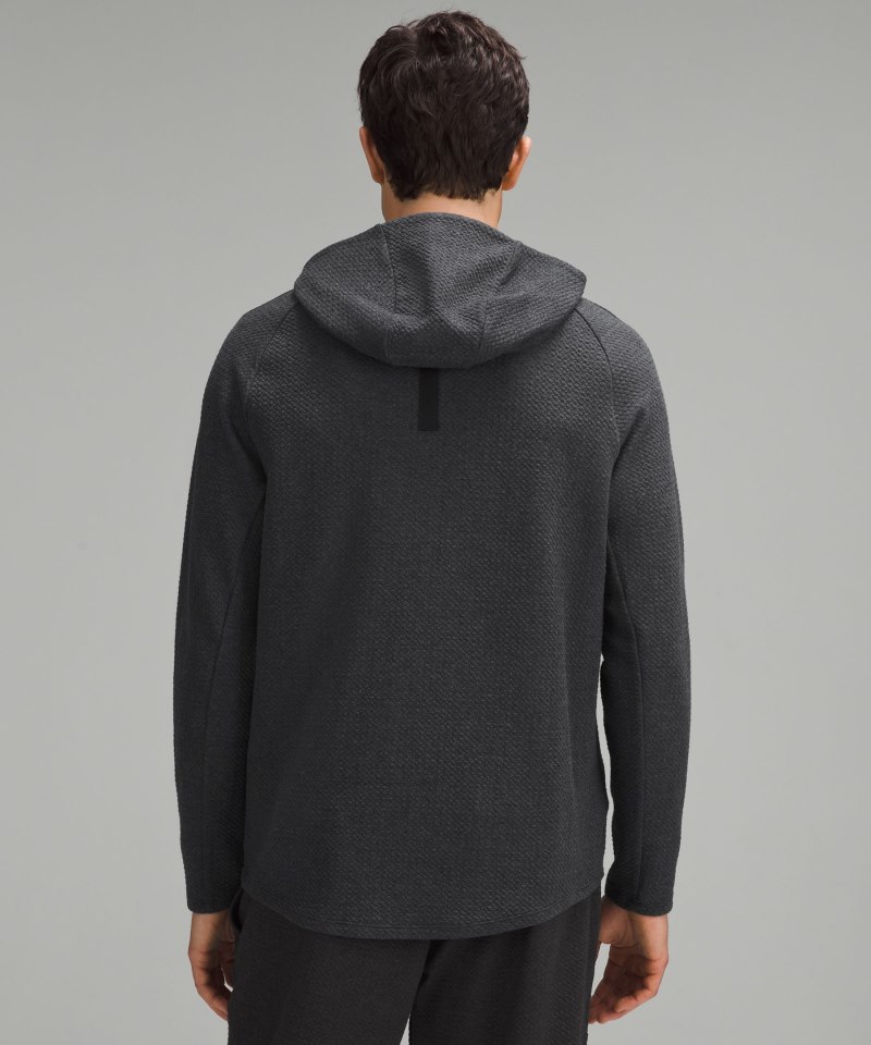Lululemon At Ease Hoodie Heathered Black / Black Online Outlet Sale