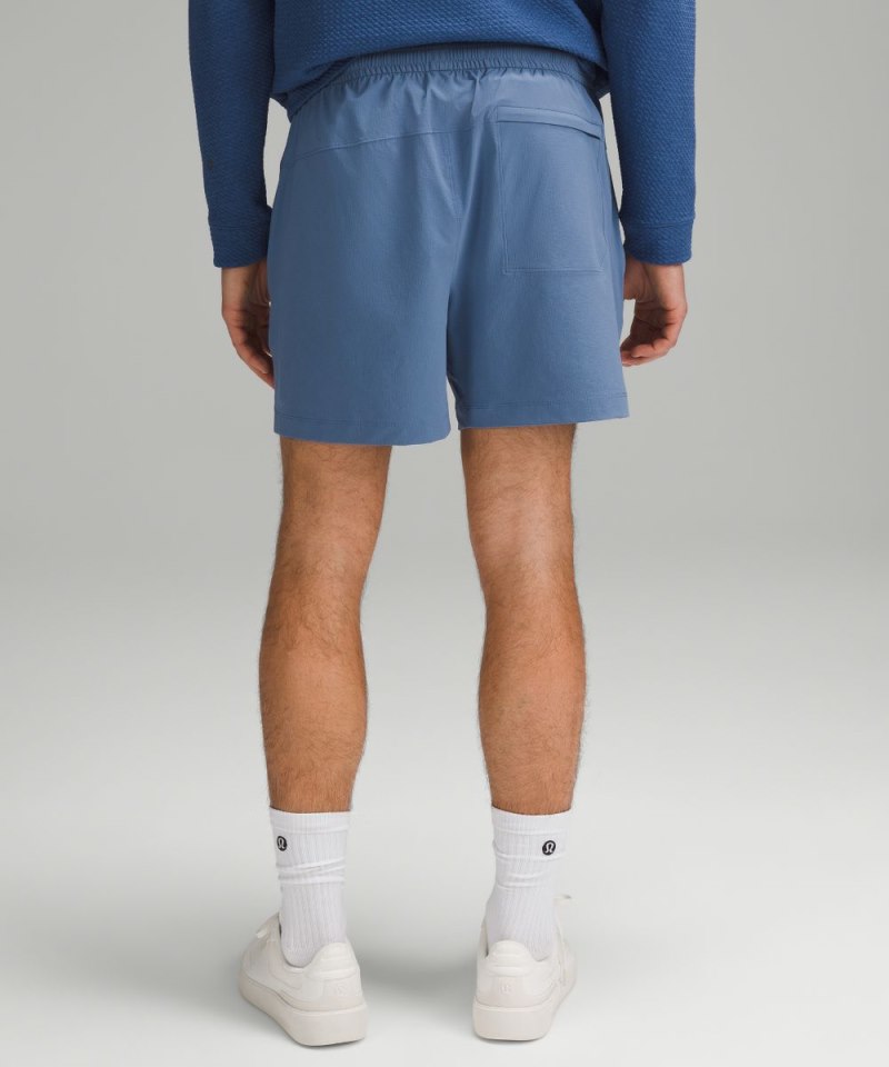 Lululemon Bowline Short 5" *Stretch Ripstop Oasis Blue Online Outlet Sale