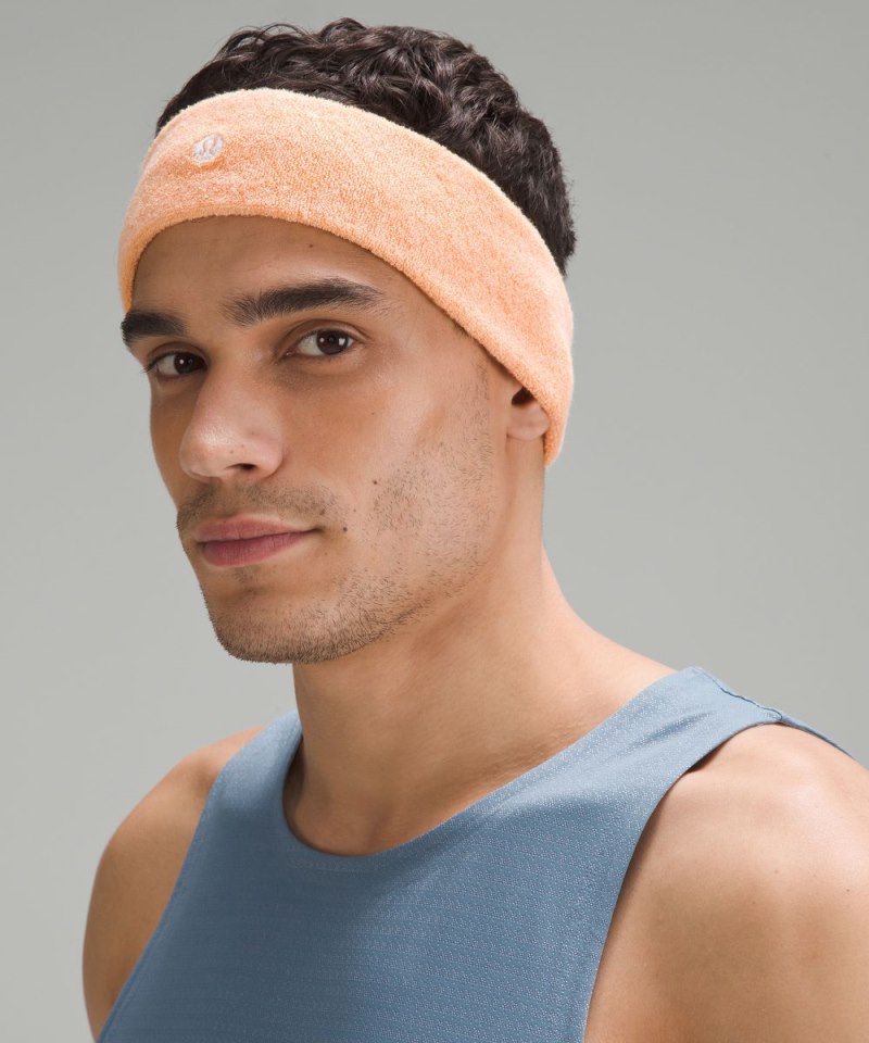Lululemon Cotton Terry Sweatband Summer Glow Online Outlet Sale