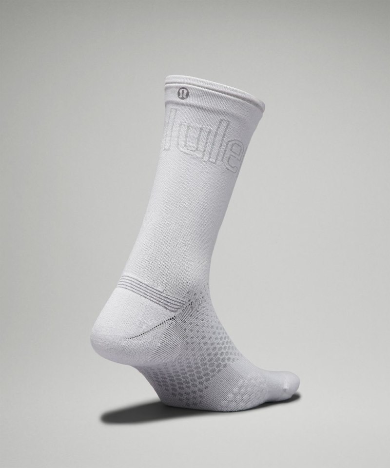 Lululemon Women's MacroPillow Crew Socks White Online Outlet Sale