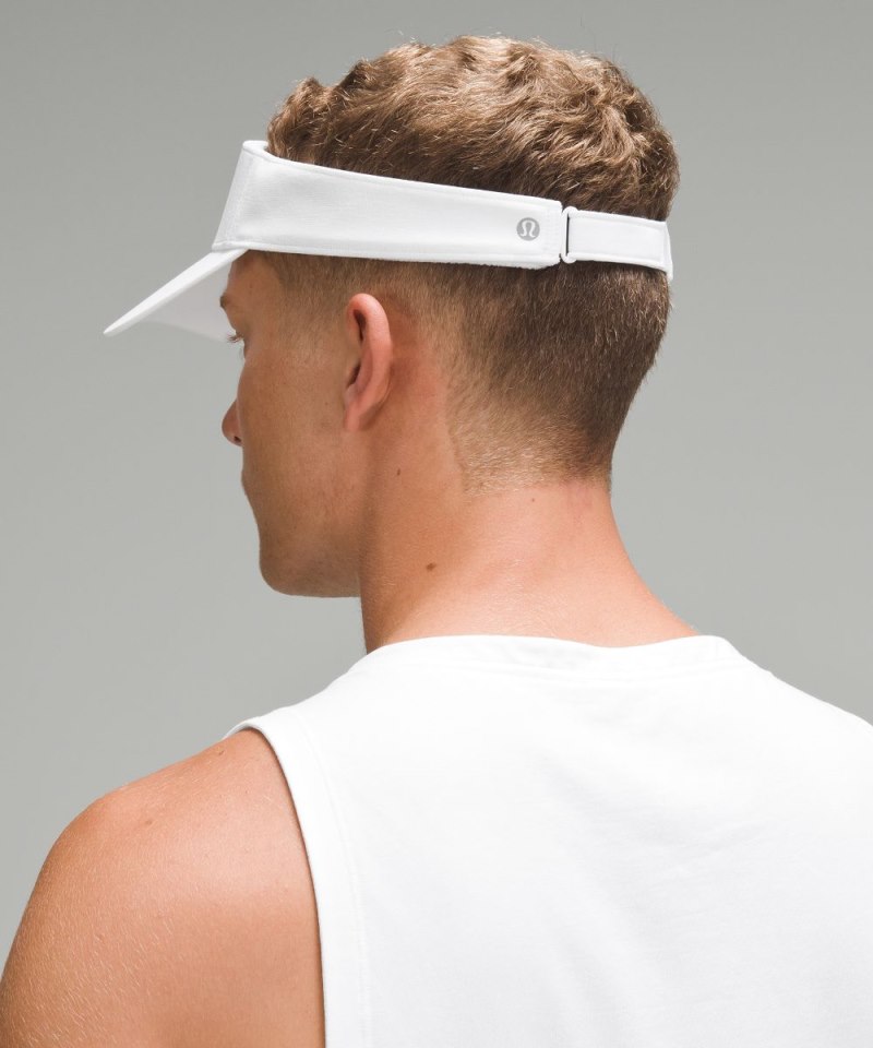 Lululemon Removable Sweatband All-Sport Visor *Pride White Online Outlet Sale