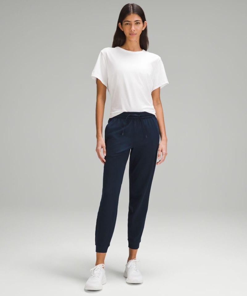 Lululemon Soft Jersey Classic-Fit Mid-Rise Jogger True Navy Online Outlet Sale