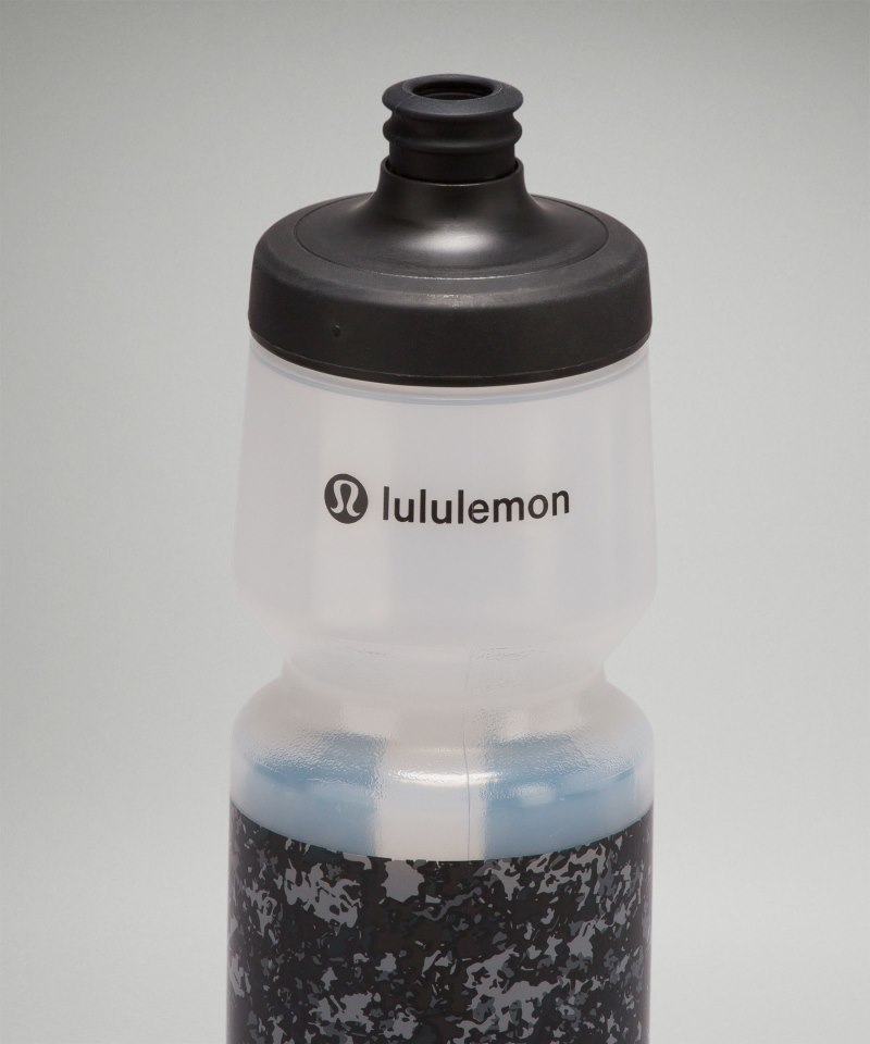 Lululemon Purist Cycling Water Bottle 26oz Discord Mini Deep Coal Multi / Clear Online Outlet Sale