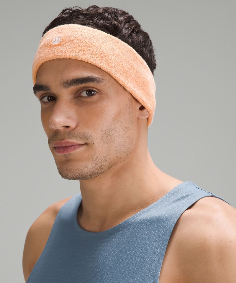 Lululemon Cotton Terry Sweatband Summer Glow Online Outlet Sale