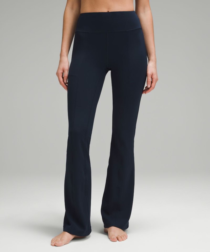 Lululemon Groove High-Rise Flared Pant with Pockets 32.5" True Navy Online Outlet Sale