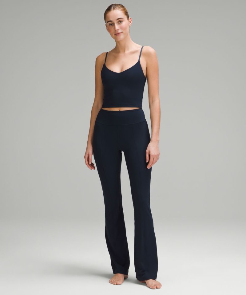 Lululemon Groove High-Rise Flared Pant with Pockets 32.5" True Navy Online Outlet Sale