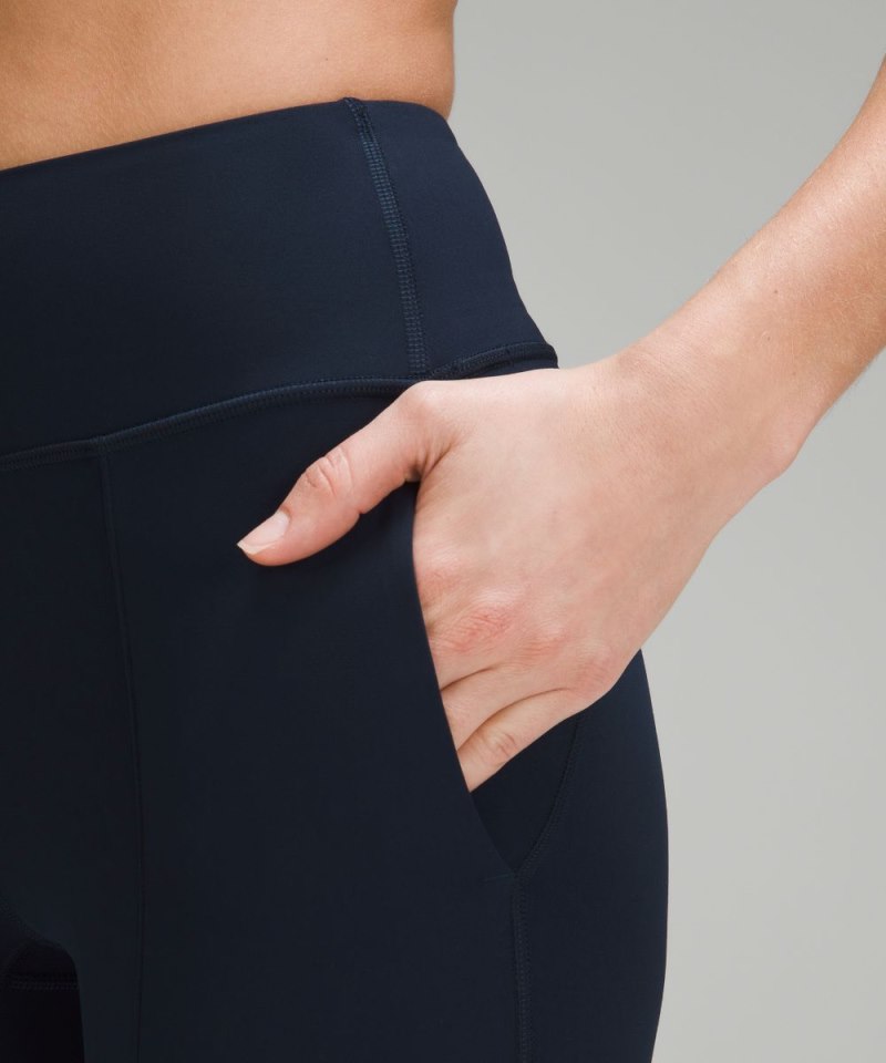 Lululemon Groove High-Rise Flared Pant with Pockets 32.5" True Navy Online Outlet Sale