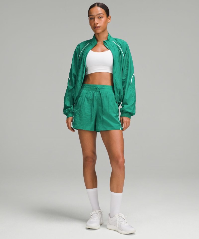 Lululemon License to Train Lightweight Jacket Cascadia Green Online Outlet Sale